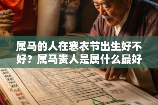 属马的人在寒衣节出生好不好？属马贵人是属什么最好？