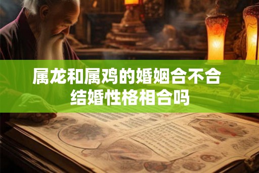 属龙和属鸡的婚姻合不合 结婚性格相合吗