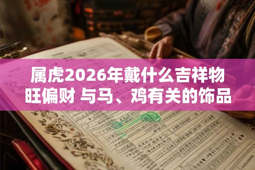 属虎2026年戴什么吉祥物旺偏财 与马、鸡有关的饰品