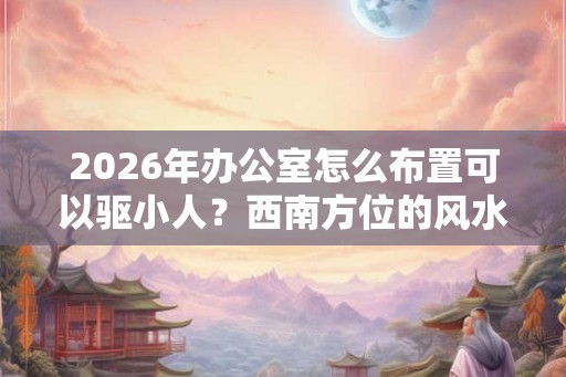 2026年办公室怎么布置可以驱小人？西南方位的风水好不好？