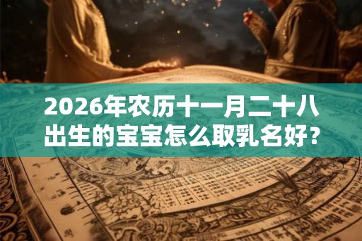 2026年农历十一月二十八出生的宝宝怎么取乳名好?小名推荐 2026年农历十一月二十八出生的宝宝怎么取乳名好?小名推荐