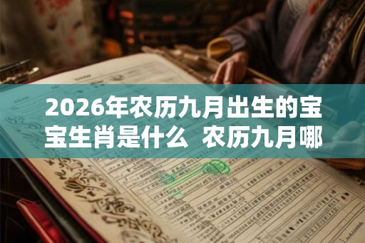 2026年农历九月出生的宝宝生肖是什么 农历九月哪天出生最好 2026年农历九月出生的宝宝生肖是什么 农历九月哪天出生最好