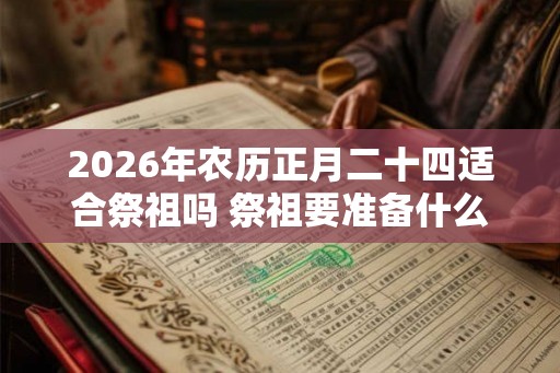 2026年农历正月二十四适合祭祖吗 祭祖要准备什么贡品