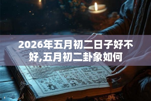 2026年五月初二日子好不好,五月初二卦象如何 2026年五月初二日子好不好,五月初二卦象如何