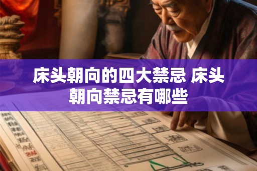 床头朝向的四大禁忌 床头朝向禁忌有哪些