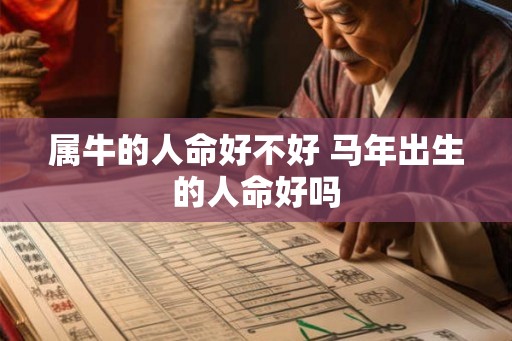 属牛的人命好不好 马年出生的人命好吗