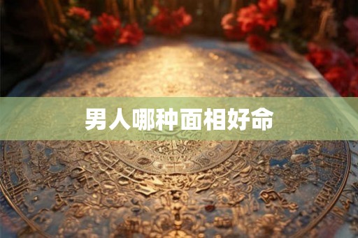 男人哪种面相好命