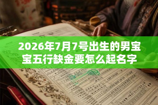 2026年7月7号出生的男宝宝五行缺金要怎么起名字 2026年7月7号出生的男宝宝五行缺金要怎么起名字