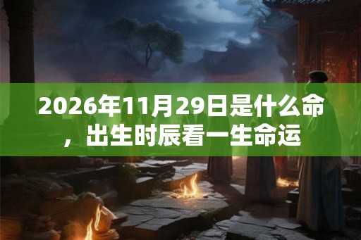2026年11月29日是什么命，出生时辰看一生命运