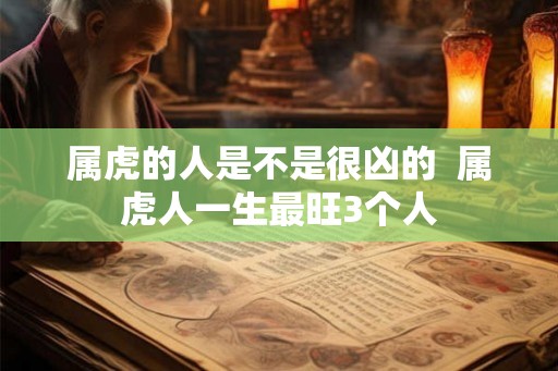 属虎的人是不是很凶的  属虎人一生最旺3个人