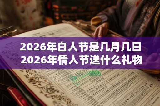 2026年白人节是几月几日 2026年情人节送什么礼物好 2026年白人节是几月几日 2026年情人节送什么礼物好