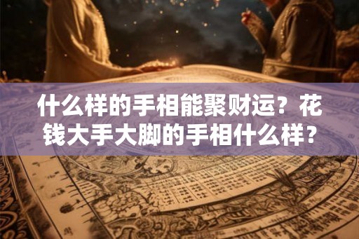 什么样的手相能聚财运？花钱大手大脚的手相什么样？