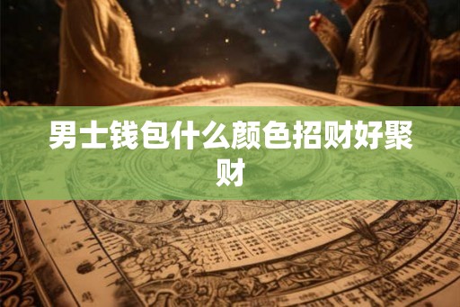 男士钱包什么颜色招财好聚财 男士钱包什么颜色招财好聚财