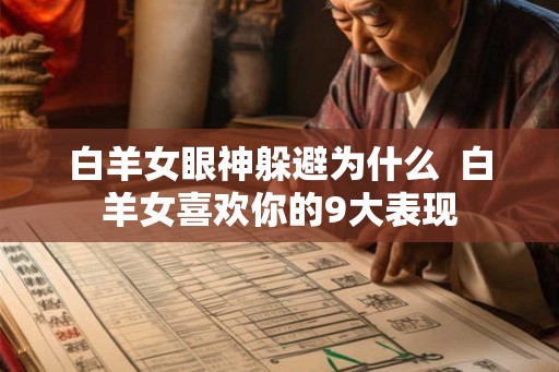 白羊女眼神躲避为什么  白羊女喜欢你的9大表现