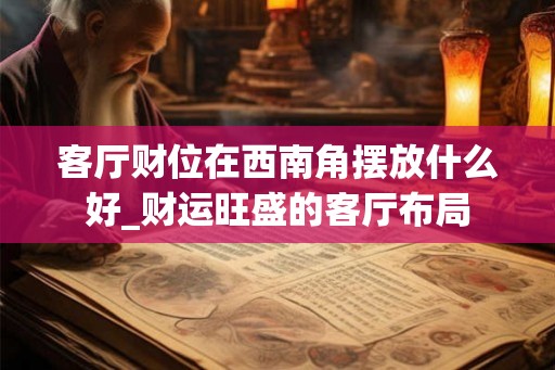 客厅财位在西南角摆放什么好_财运旺盛的客厅布局