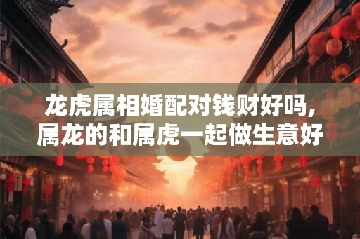 龙虎属相婚配对钱财好吗,属龙的和属虎一起做生意好吗