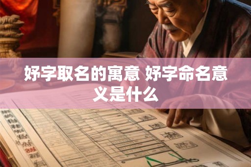 妤字取名的寓意 妤字命名意义是什么