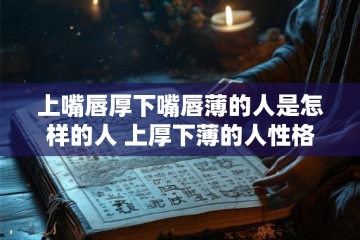 上嘴唇厚下嘴唇薄的人是怎样的人 上厚下薄的人性格如何