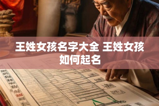 王姓女孩名字大全 王姓女孩如何起名