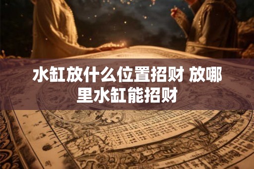 水缸放什么位置招财 放哪里水缸能招财 水缸放什么位置招财 放哪里水缸能招财