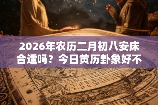 2026年农历二月初八安床合适吗？今日黄历卦象好不好？
