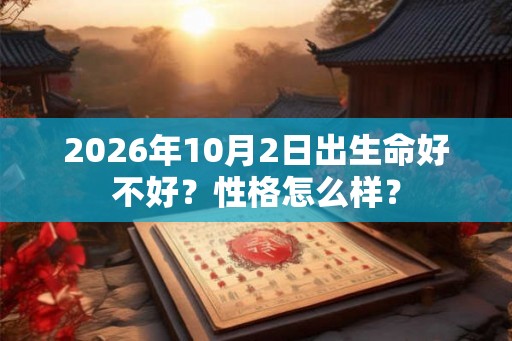 2026年10月2日出生命好不好？性格怎么样？