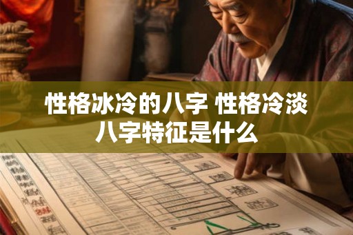 性格冰冷的八字 性格冷淡八字特征是什么