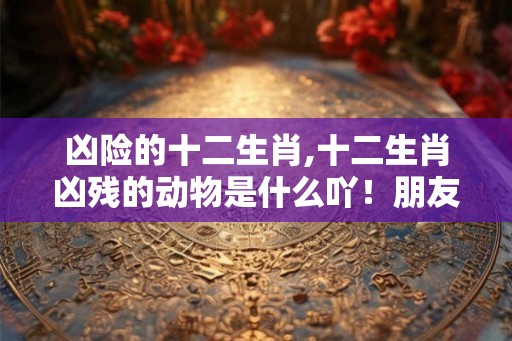 凶险的十二生肖,十二生肖凶残的动物是什么吖！朋友！多谢