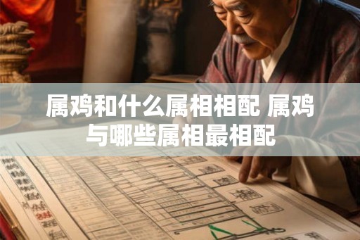 属鸡和什么属相相配 属鸡与哪些属相最相配
