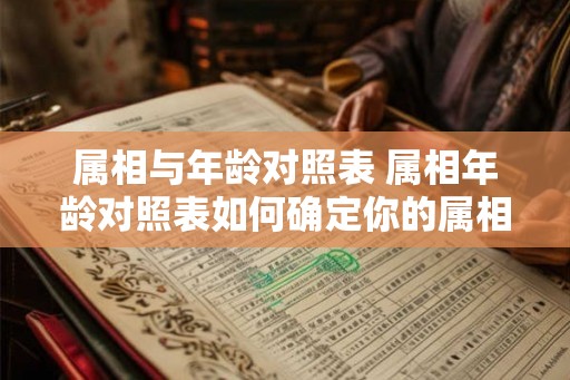 属相与年龄对照表 属相年龄对照表如何确定你的属相 属相与年龄对照表 属相年龄对照表如何确定你的属相