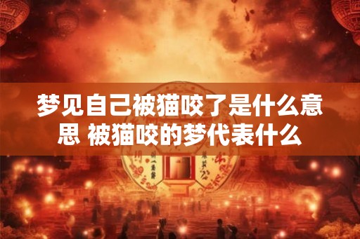 梦见自己被猫咬了是什么意思 被猫咬的梦代表什么