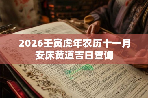 2026壬寅虎年农历十一月安床黄道吉日查询