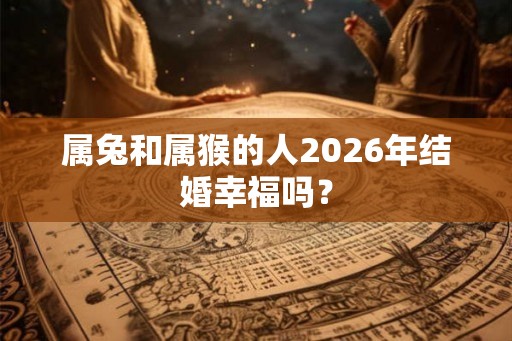 属兔和属猴的人2026年结婚幸福吗？