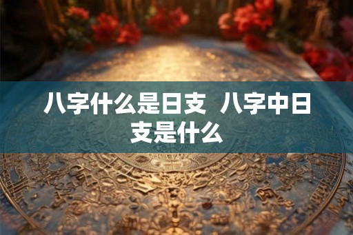 八字什么是日支  八字中日支是什么