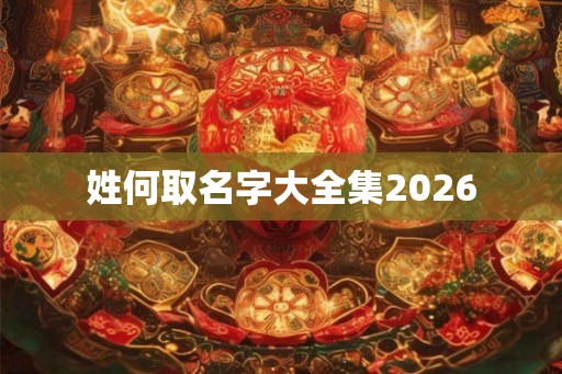 姓何取名字大全集2026