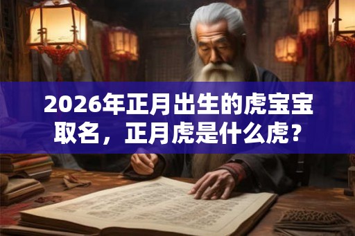 2026年正月出生的虎宝宝取名,正月虎是什么虎? 2026年正月出生的虎宝宝取名,正月虎是什么虎?
