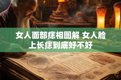 女人面部痣相图解 女人脸上长痣到底好不好