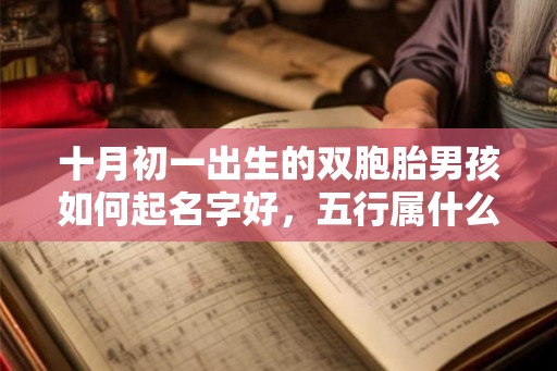 十月初一出生的双胞胎男孩如何起名字好,五行属什么? 十月初一出生的双胞胎男孩如何起名字好,五行属什么?