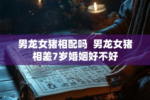 男龙女猪相配吗  男龙女猪相差7岁婚姻好不好