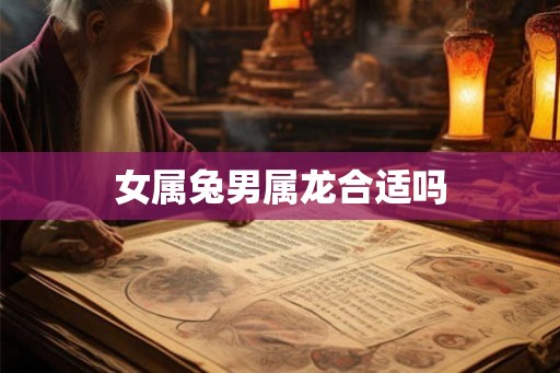女属兔男属龙合适吗 女属兔男属龙合适吗