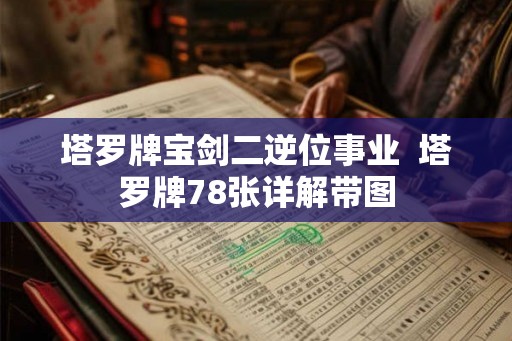 塔罗牌宝剑二逆位事业  塔罗牌78张详解带图