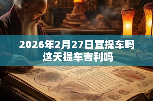2026年2月27日宜提车吗 这天提车吉利吗