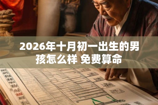 2026年十月初一出生的男孩怎么样 免费算命
