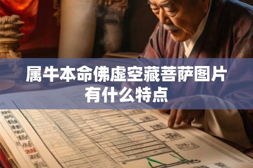 属牛本命佛虚空藏菩萨图片有什么特点