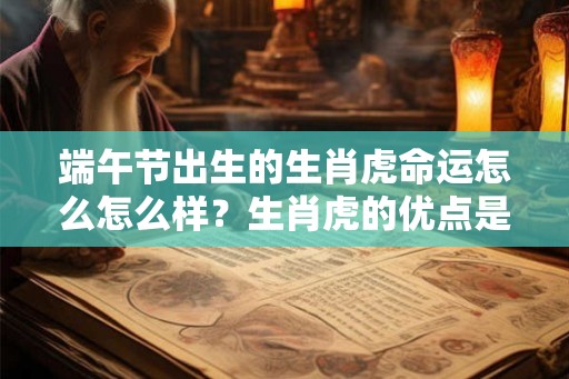 端午节出生的生肖虎命运怎么怎么样？生肖虎的优点是什么？