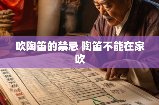 吹陶笛的禁忌 陶笛不能在家吹