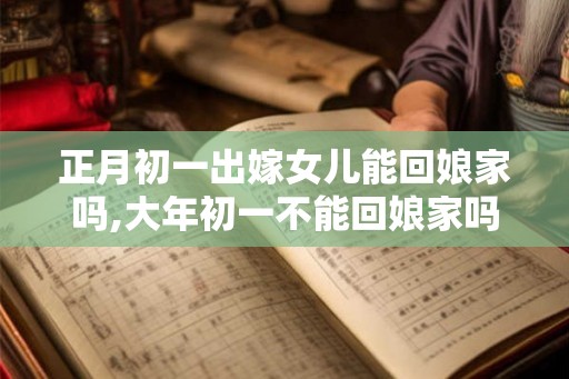 正月初一出嫁女儿能回娘家吗,大年初一不能回娘家吗? 正月初一出嫁女儿能回娘家吗,大年初一不能回娘家吗?