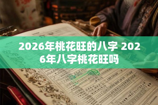 2026年桃花旺的八字 2026年八字桃花旺吗
