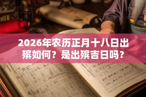 2026年农历正月十八日出殡如何？是出殡吉日吗？