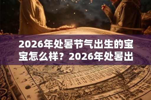2026年处暑节气出生的宝宝怎么样？2026年处暑出生五行八字是什么？
